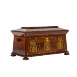 SELTENES REGENCY-TEA CADDY