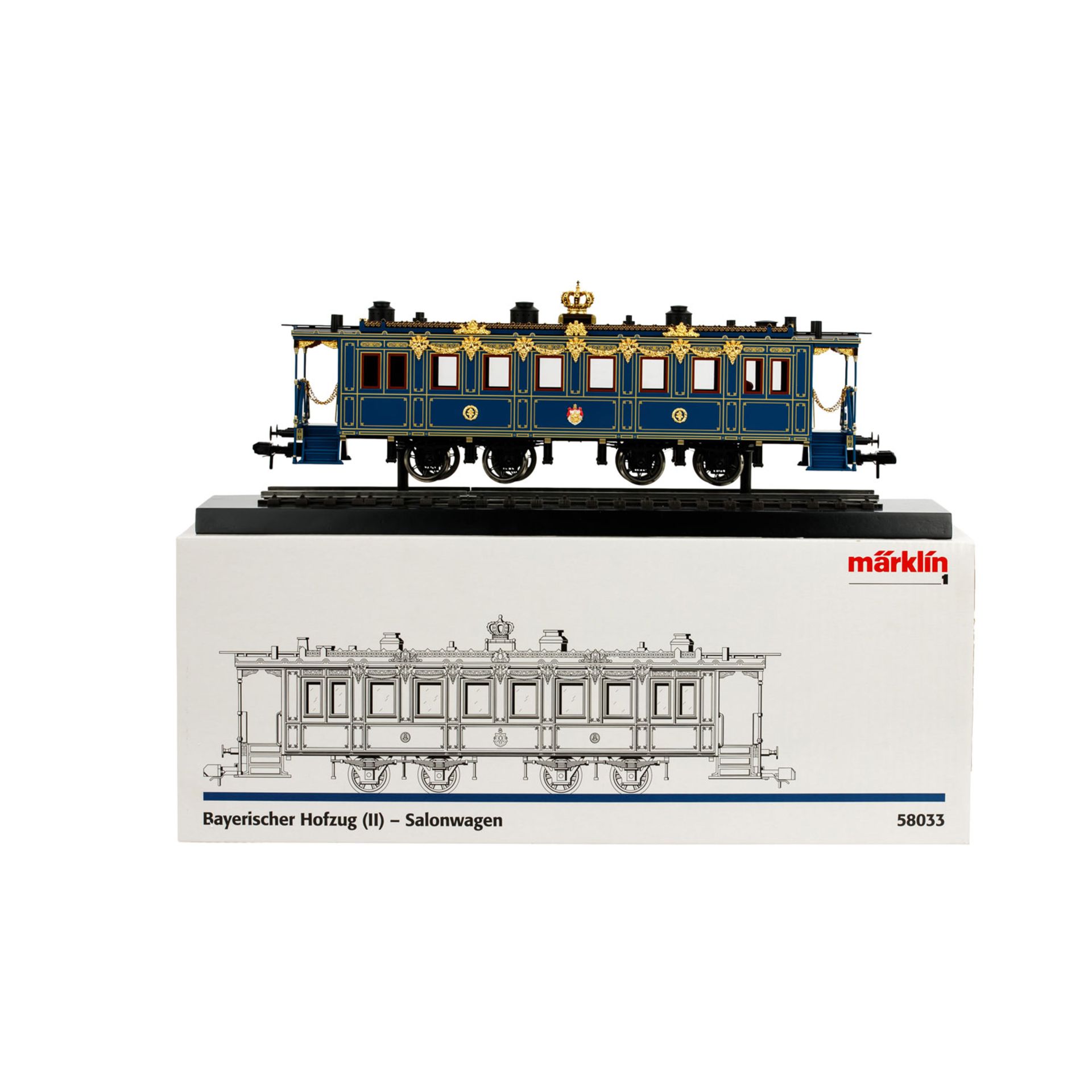 MÄRKLIN 'Bayerischer Hofzug II' 58033, Spur 1,