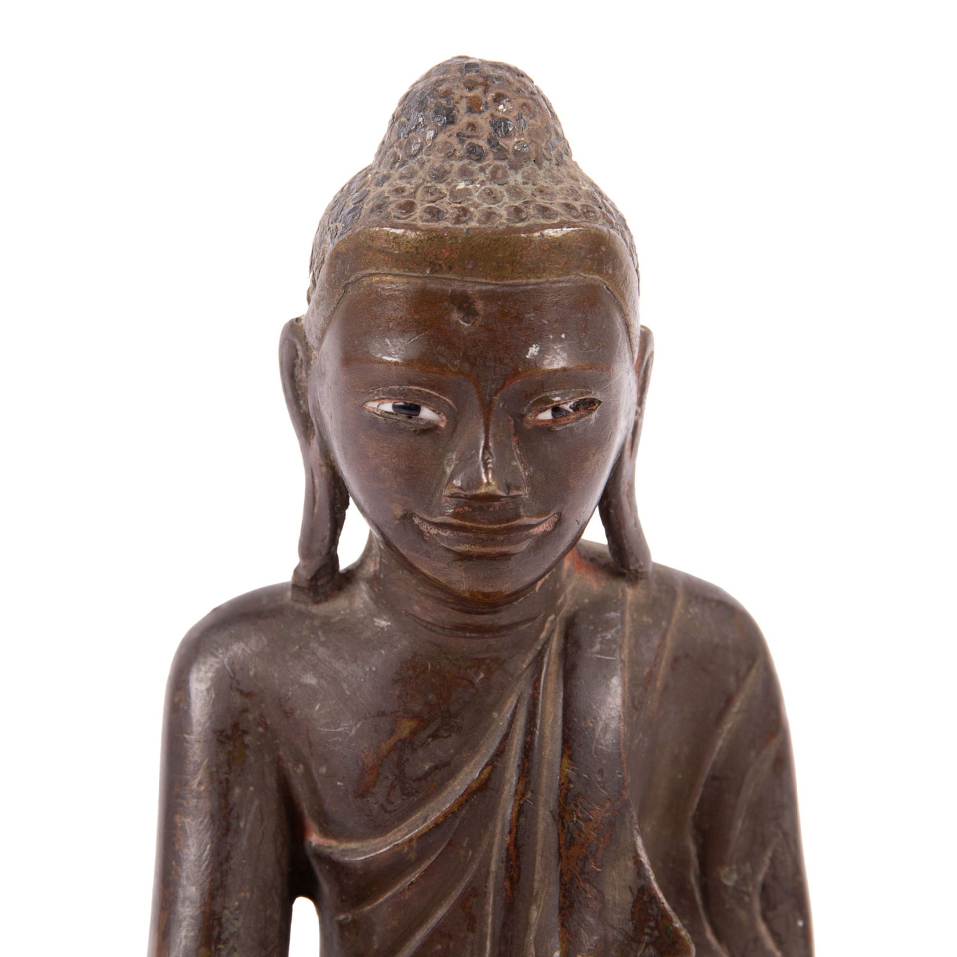 Buddha aus Bronze. THAILAND, 19. Jh. - Image 7 of 11