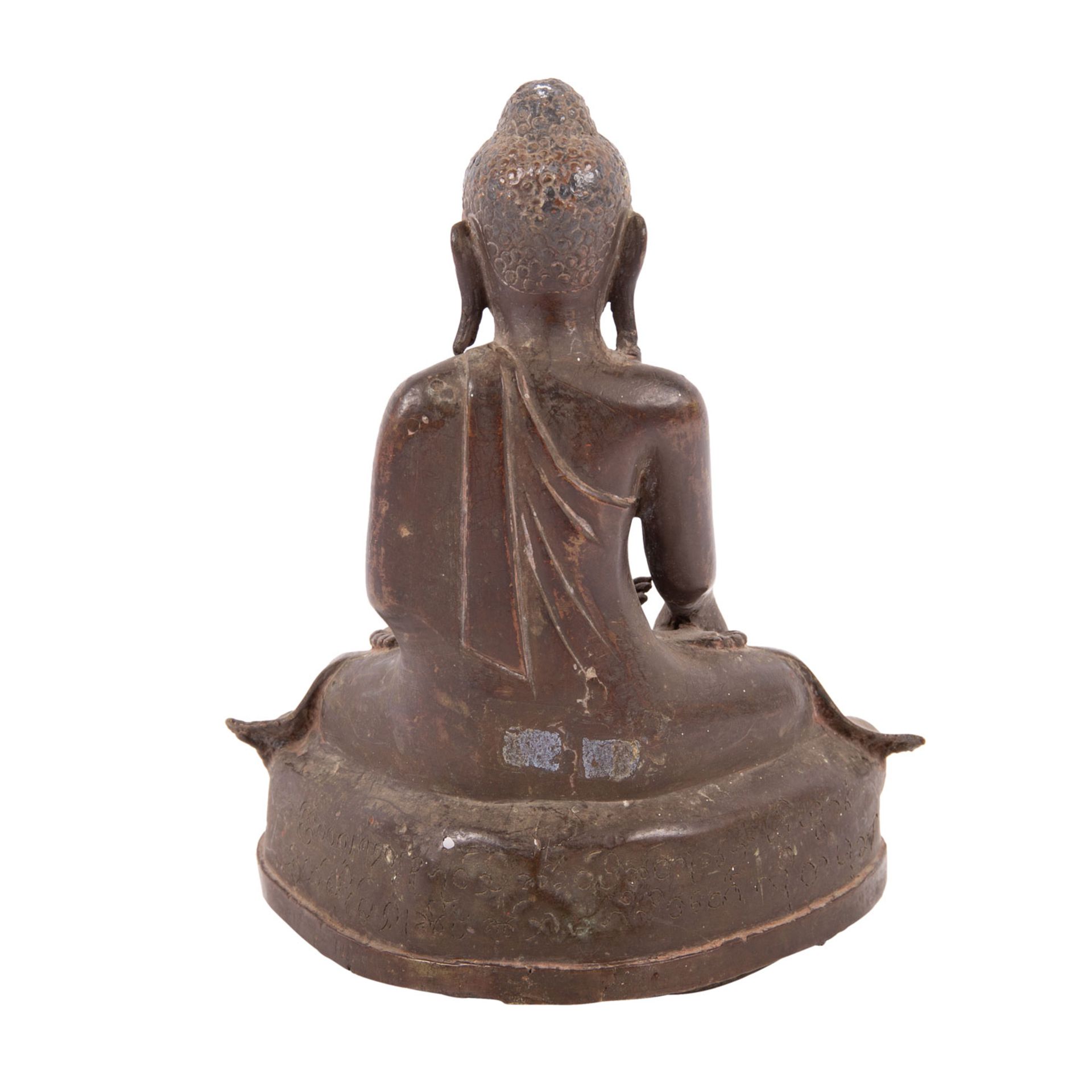 Buddha aus Bronze. THAILAND, 19. Jh. - Image 4 of 11