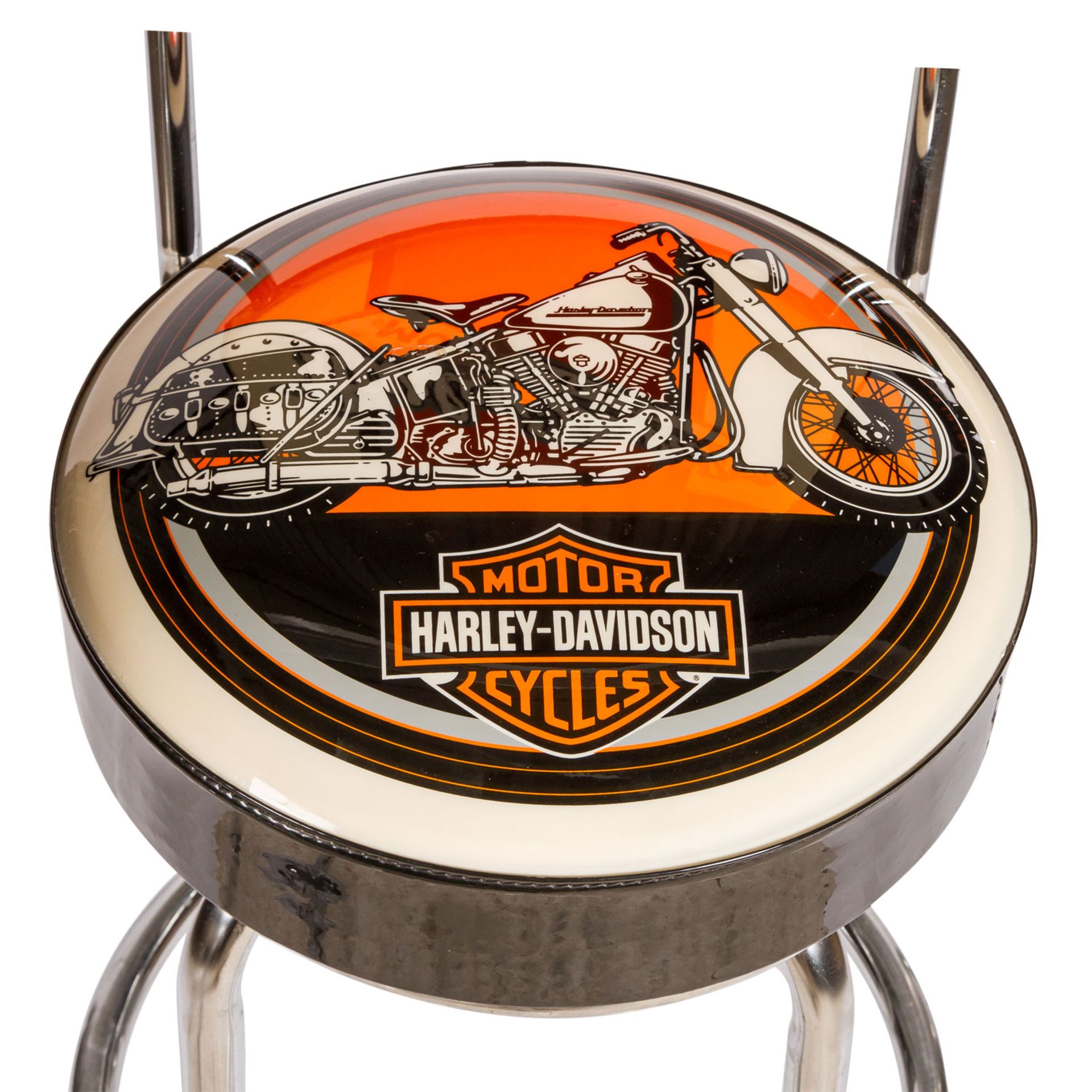 DREI "HARLEY DAVIDSON"- BARSTÜHLE Design des 20 Jh. - Image 6 of 9