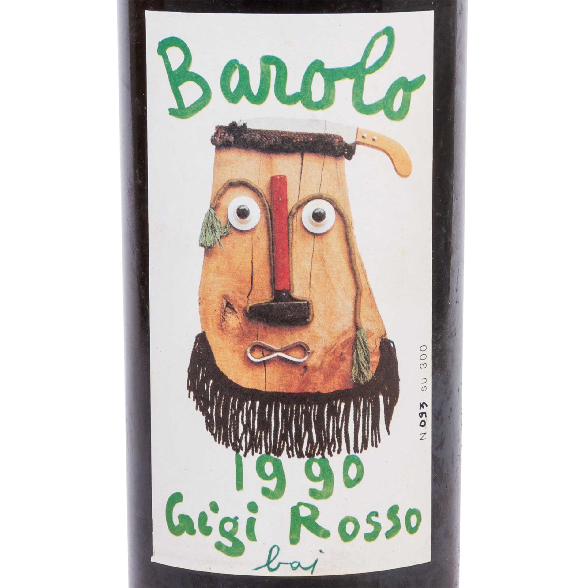GIGI ROSSO 1 Flasche BAROLO 1990 in OHK - Image 3 of 7