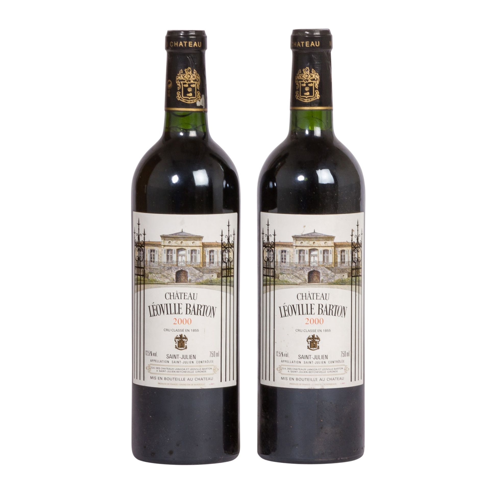 CHÂTEAU LÉOVILLE BARTON 2 Flaschen SAINT-JULIEN 2000