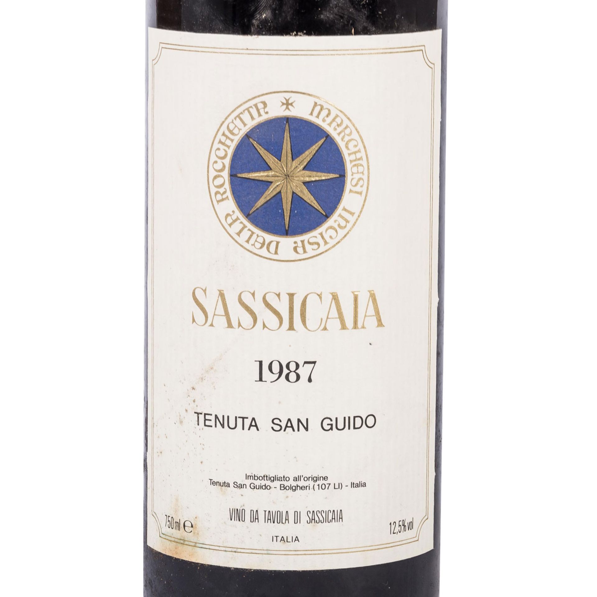 TENUTA SAN GUIDO SASSICAIA 1 Flasche 1987 - Image 2 of 3