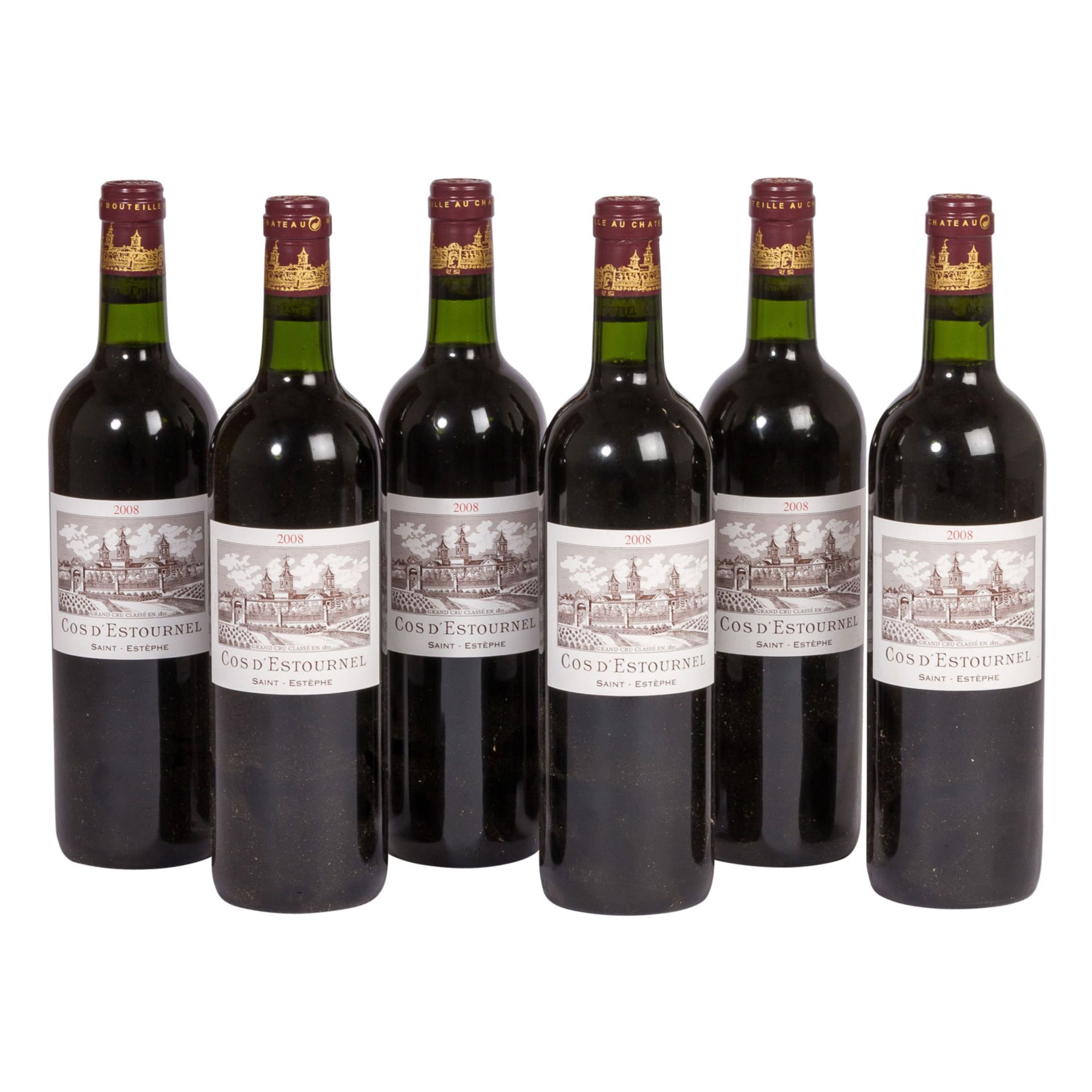 CHÂTEAU COS D'ESTOURNEL 6 Flaschen SAINT-ESTEPHE 2008