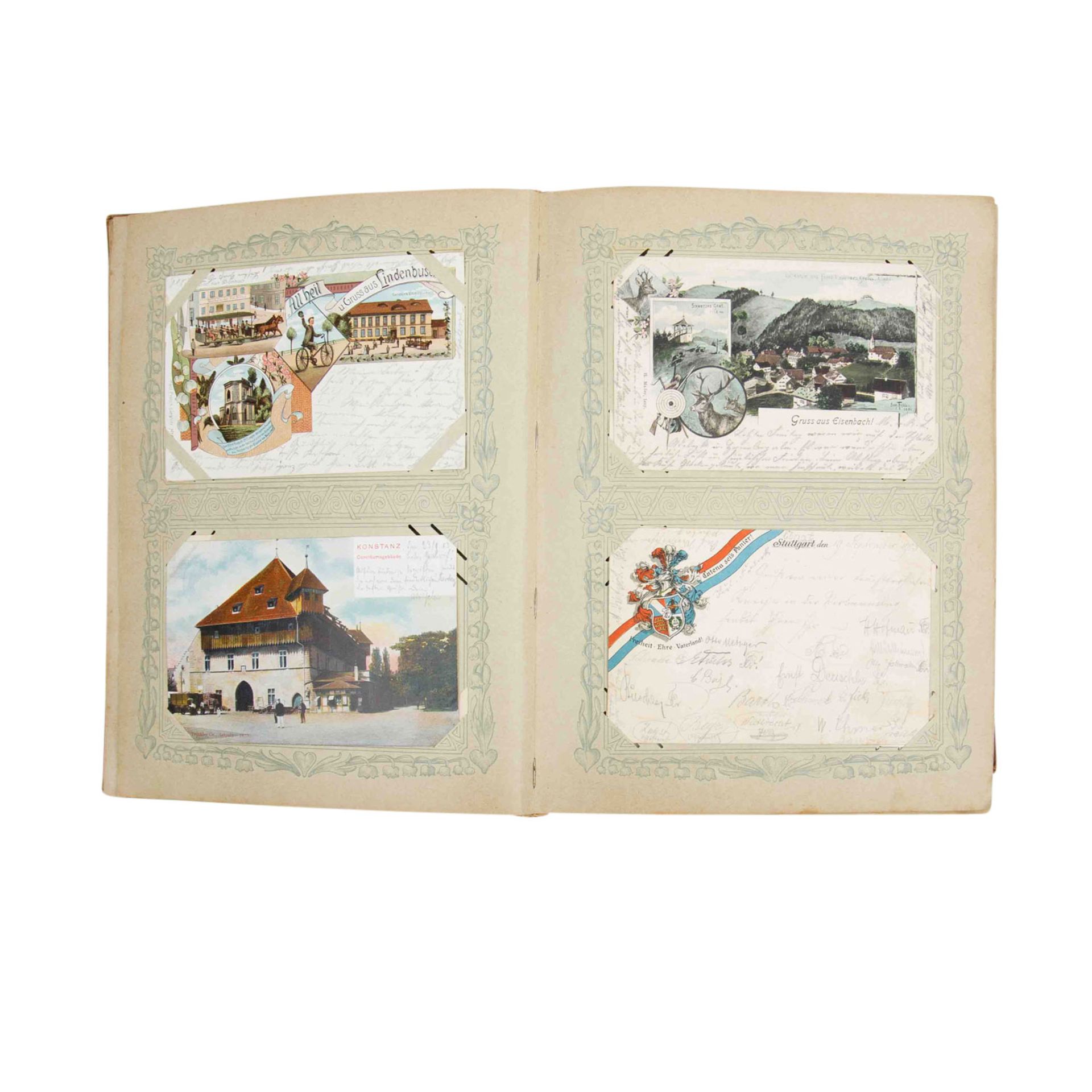 An alle Heimatsammler - Pralles altes Ansichtskartenalbum - Bild 3 aus 6