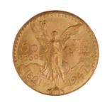 Mexiko /GOLD - 50 Pesos 1821-1947