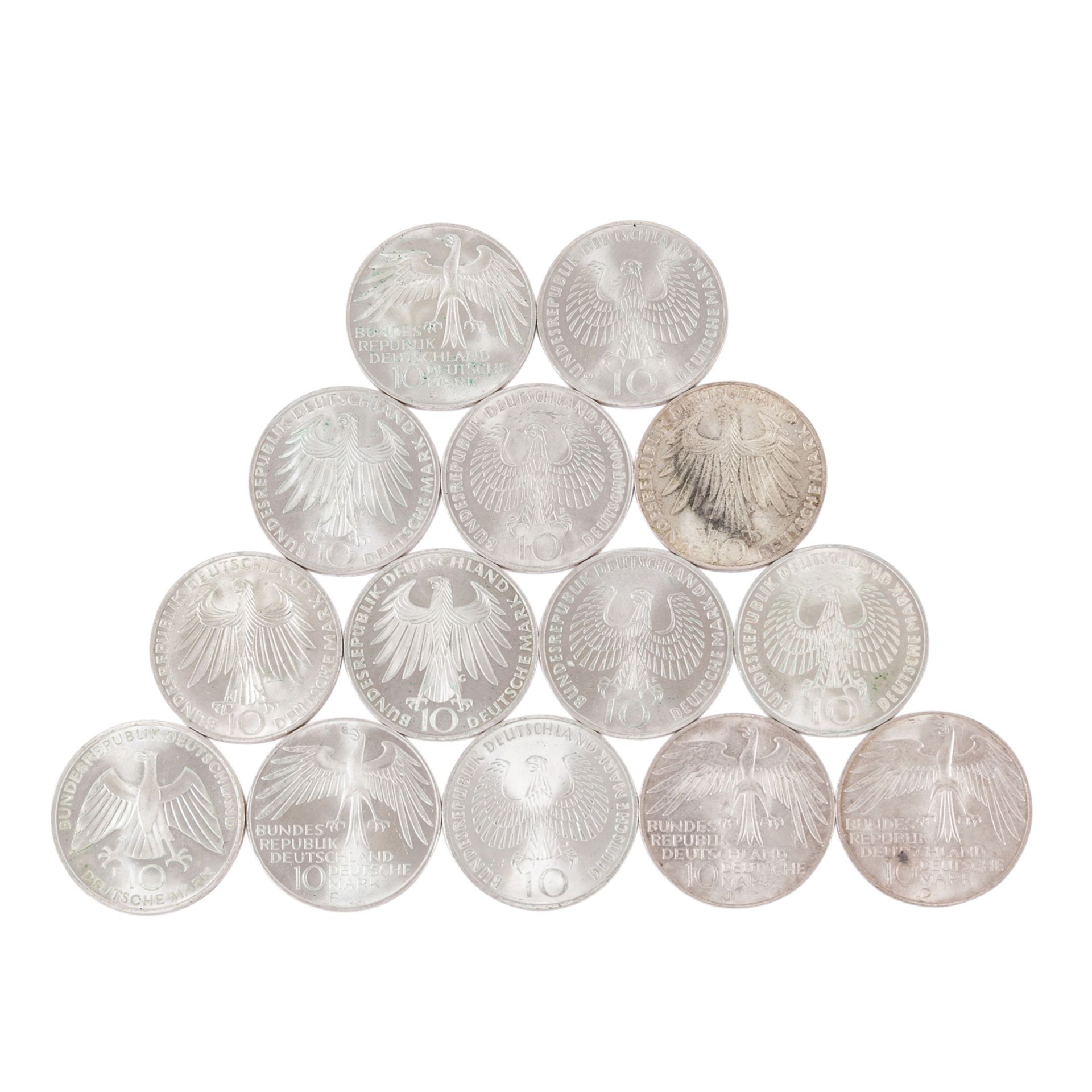 Sammlung BRD - Gedenkmünzen mit 41 x 5 DM und 14 x 5 DM - Image 3 of 6