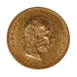 Österreich /GOLD - Franz Josef I. 20 Kronen 1894