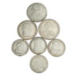 Altdeutschland - 7 Münzen