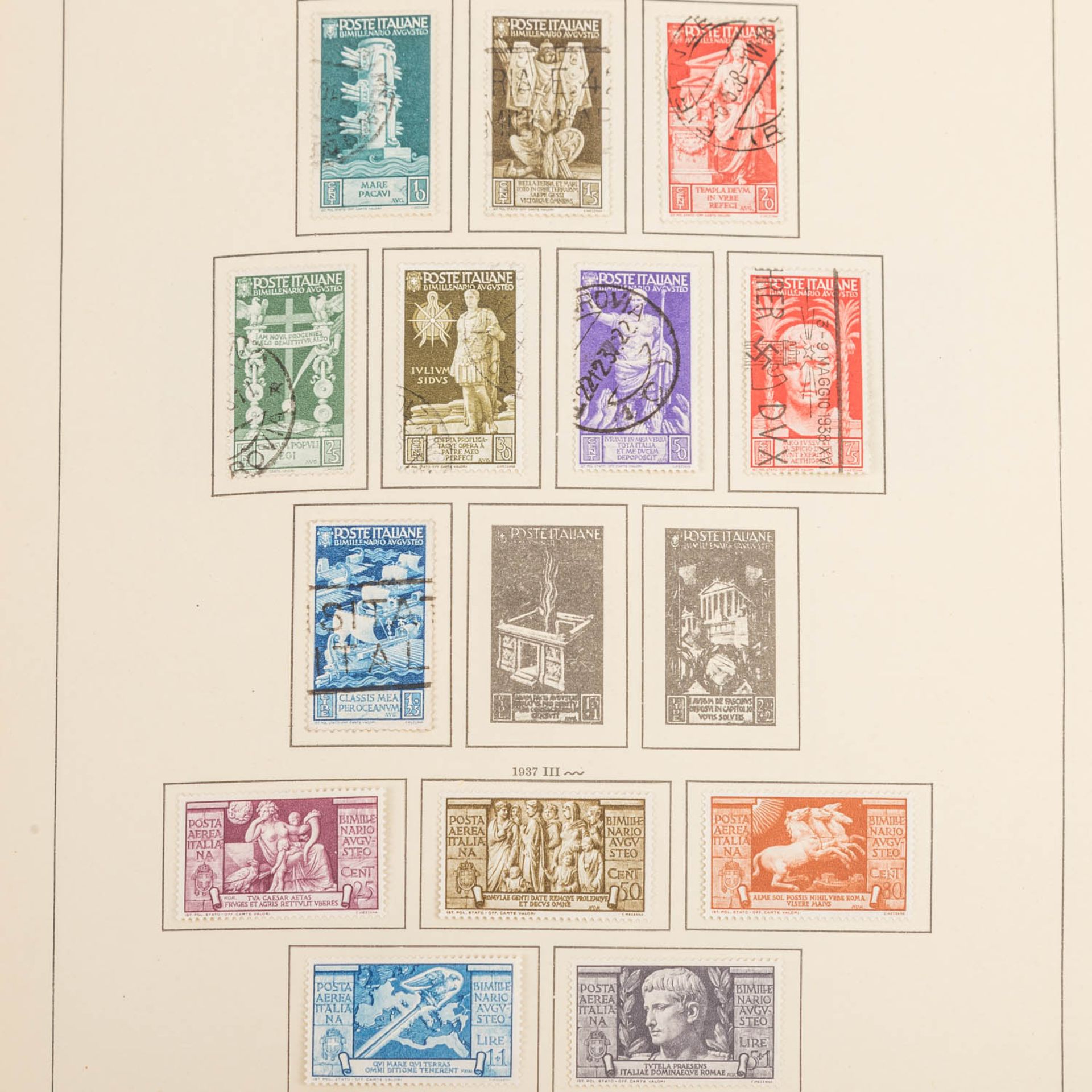 Eine Sammlung mit Italien und Nebengebiete - ab 1861-1985 */O - Image 28 of 29