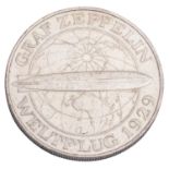 Weimarer Republik /SILBER - 5 Reichsmark, Graf Zeppelin 1930-G