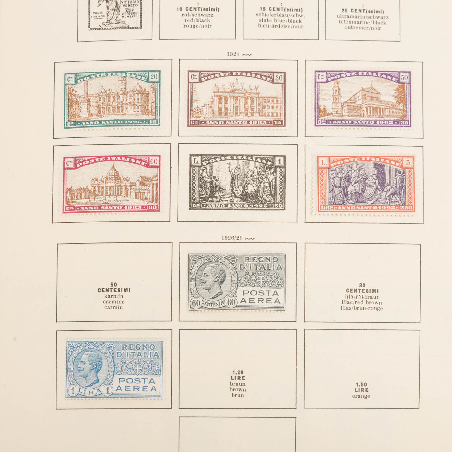 Eine Sammlung mit Italien und Nebengebiete - ab 1861-1985 */O - Image 19 of 29