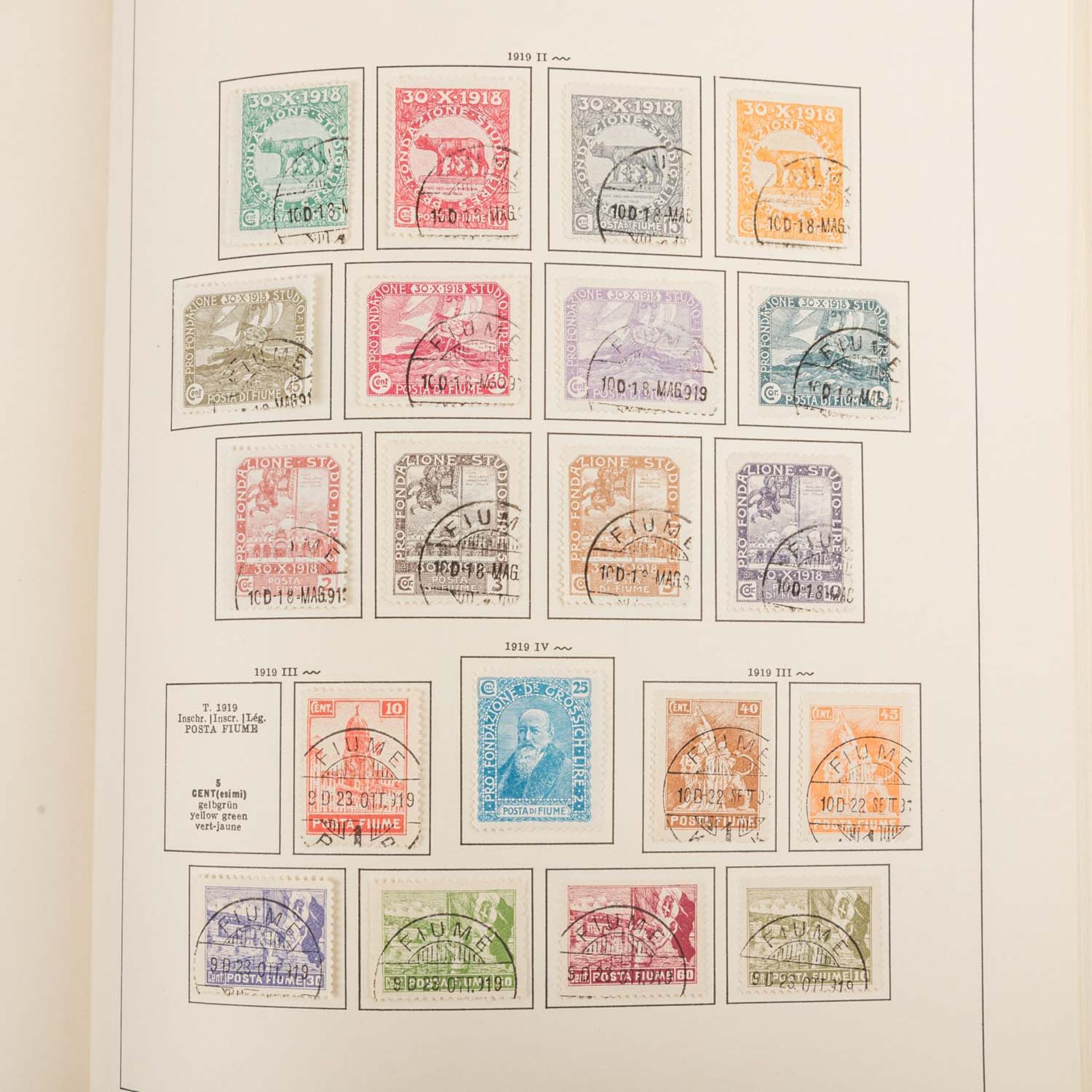 Eine Sammlung mit Italien und Nebengebiete - ab 1861-1985 */O - Image 7 of 29