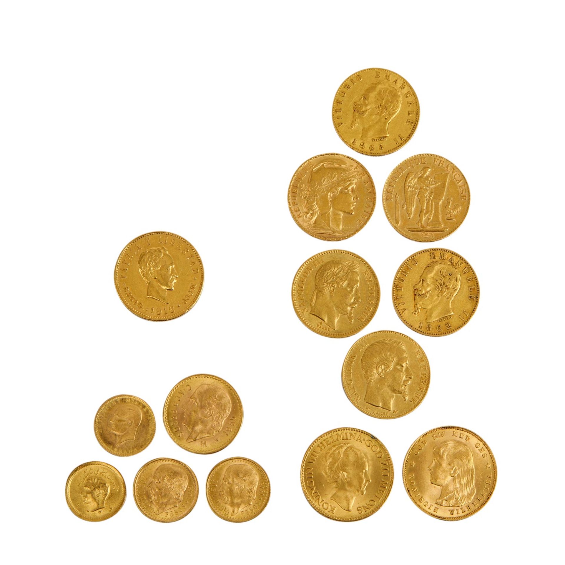 GOLDLOT ca. 65,4 g fein, bestehend aus