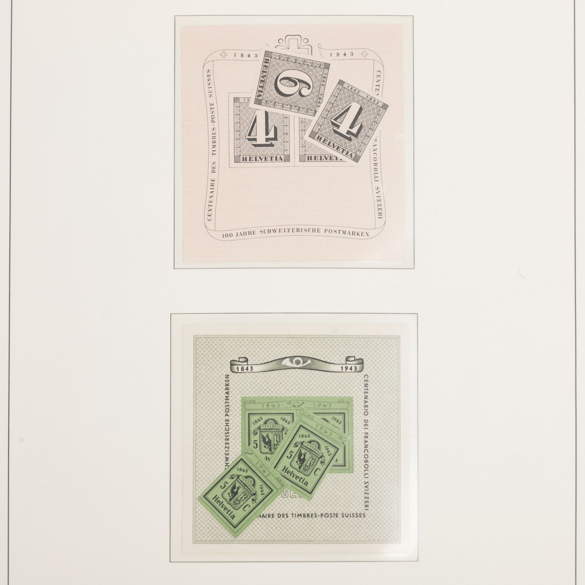 Sammlung Schweiz 1914-1974 **/*/O; Kat.-Wert: über 3.000,-€ - Bild 5 aus 10