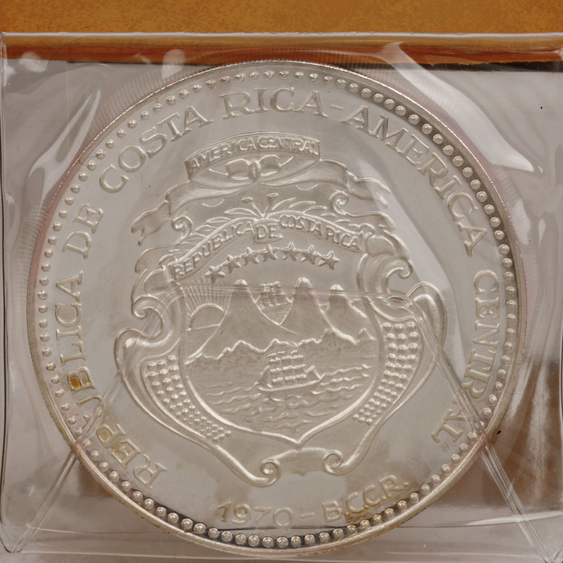 Costa Rica - 25 Colones 1970, - Bild 3 aus 3