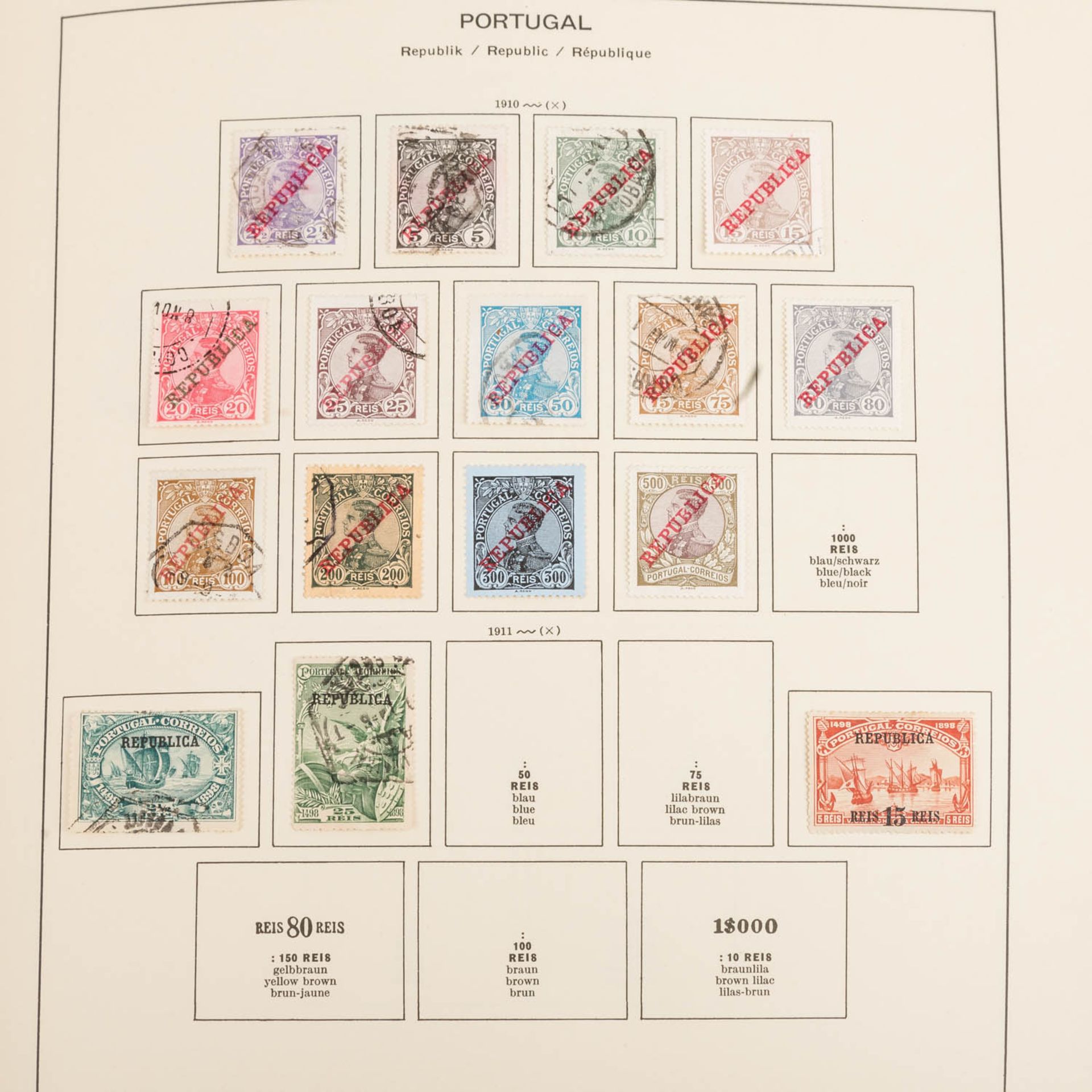 Eine Sammlung Portugal 1964 bis ca. 1985 **/*/O - Bild 3 aus 9