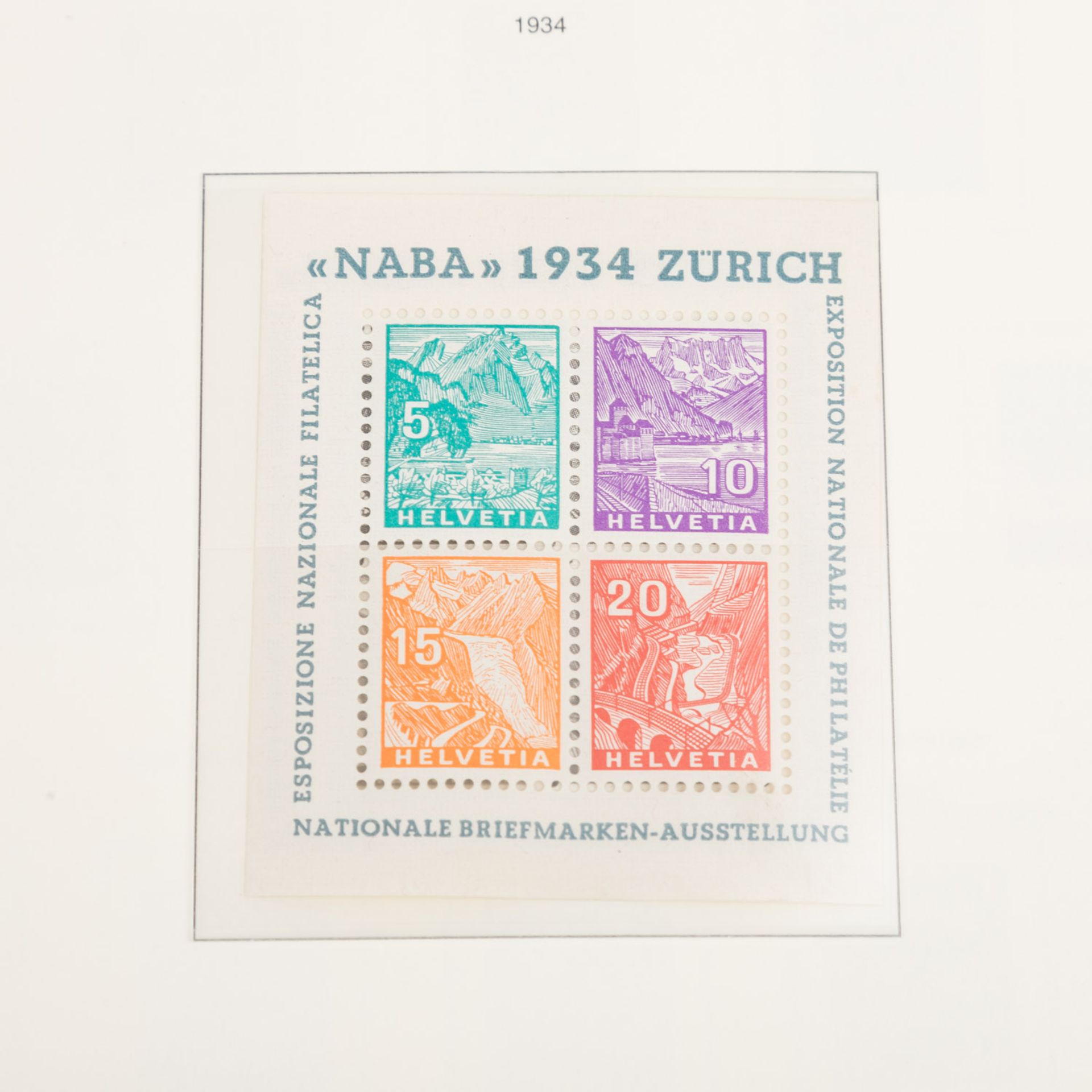 Sammlung Schweiz 1914-1974 **/*/O; Kat.-Wert: über 3.000,-€ - Bild 2 aus 10