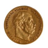 Preussen/GOLD - 10 Mark 1875 C,