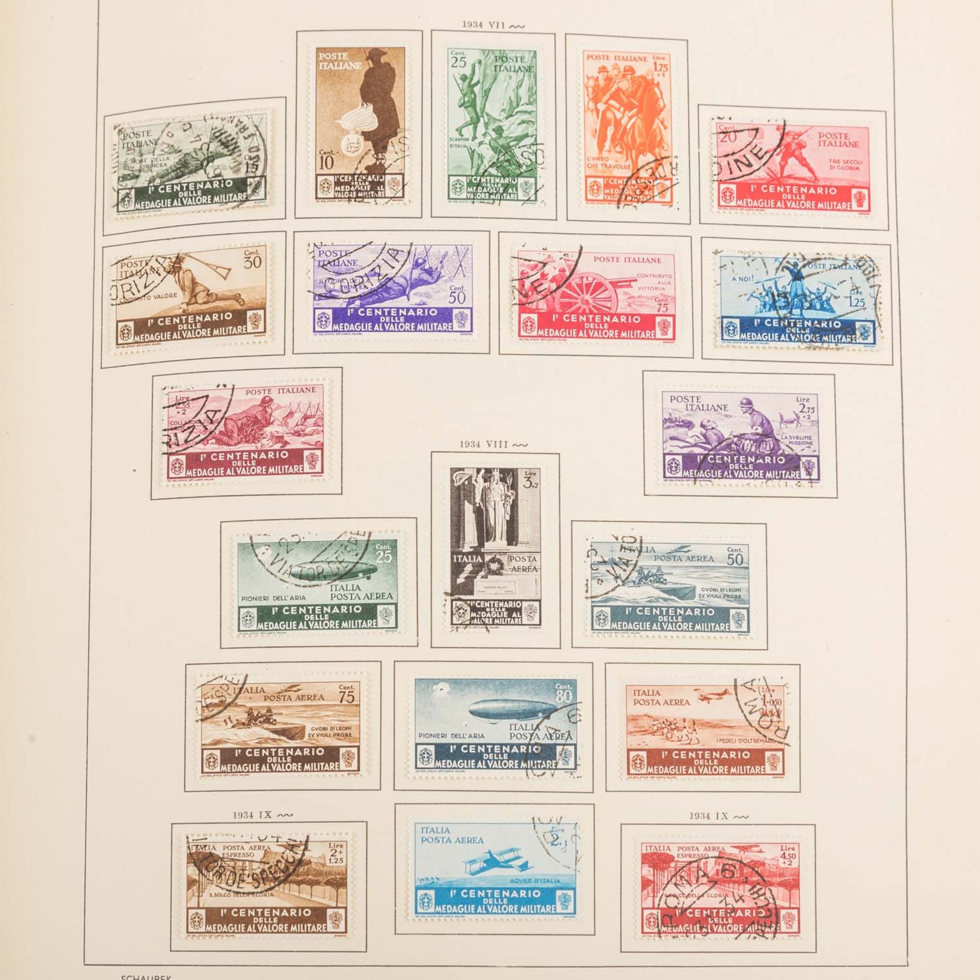 Eine Sammlung mit Italien und Nebengebiete - ab 1861-1985 */O - Image 27 of 29