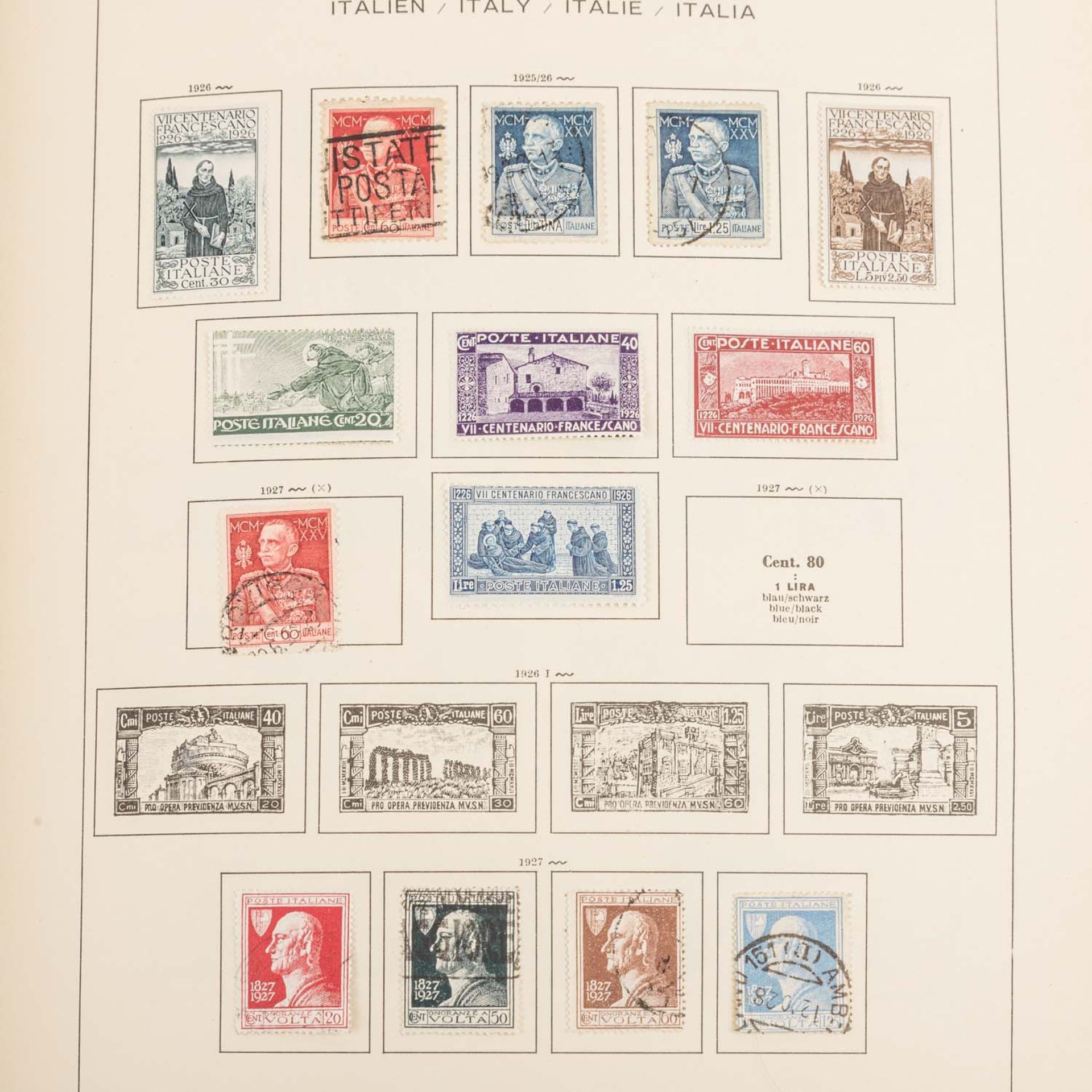 Eine Sammlung mit Italien und Nebengebiete - ab 1861-1985 */O - Image 20 of 29