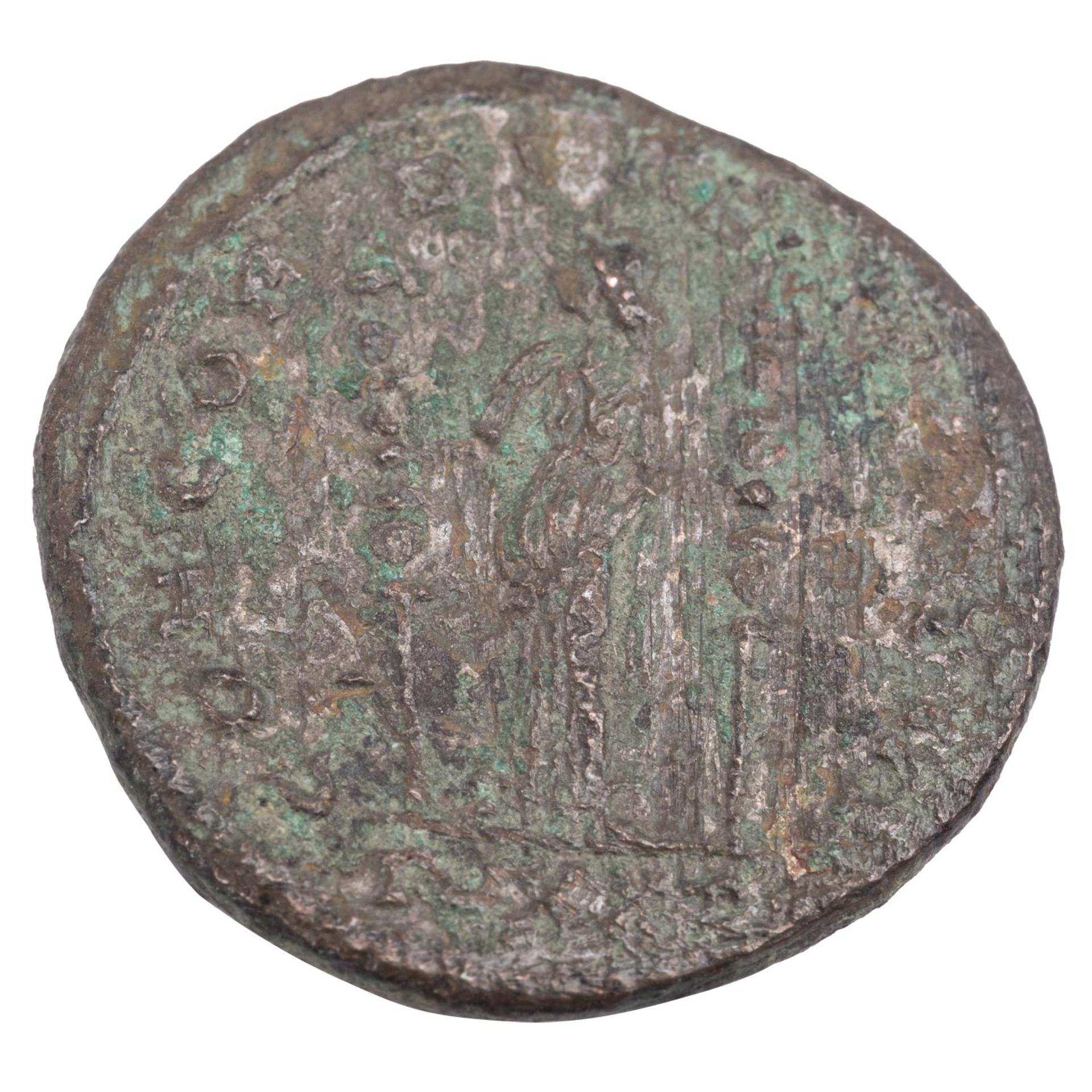 Röm. Kaiserreich - Antoninian 3.Jh.n.Chr., Severina, Gattin des Aurelianus, - Bild 2 aus 2