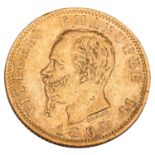 Italien /GOLD - Vittorio Emanuele II. 20 Lire 1862