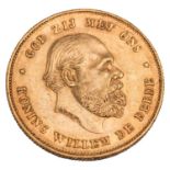 Niederlande /GOLD - Wilhelm III. 10 Gulden 1875