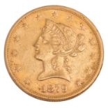 USA /GOLD - 10 Dollar Liberty Head 1879-S