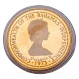 Commonwealth der Bahamas /GOLD - Elisabeth II. 100 $ 1976