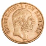 Sachsen/GOLD - 10 Mark 1903 E