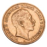 Dt. Kaiserreich /GOLD - Preussen Wilhelm II. 10 Mark 1903-A