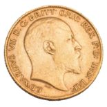 Großbritannien /GOLD - Edward VII. 1/2 Sovereign 1909