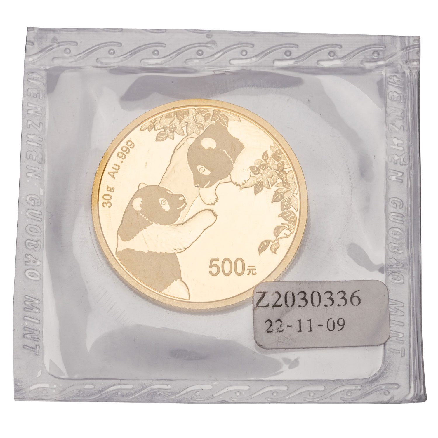 CHINA/GOLD - 500 Yuan Panda 2023, - Image 2 of 2