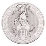 Großbritannien /SILBER - 10 oz Elisabeth II. 10 Pounds 2020