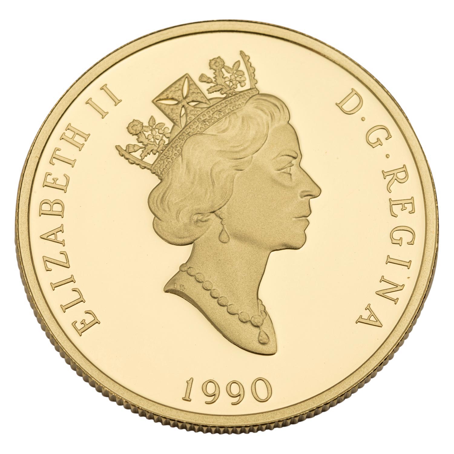 Kanada /GOLD - Elisabeth II. 200 $ '25. Jahrestag der kanadische Flagge' 1990 PP - Image 2 of 3