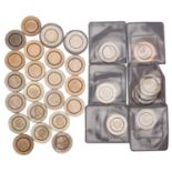 BRD - Sammlung von 26 x 5€ und 5 x 10€ mit Polymerring -