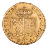 Frankreich/Gold - Louis d'or à la tête nue 1789/ A,