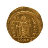 Byzantinisches Reich - Goldsolidus 7.Jh.n. Chr., Phocas (602-610 n.Chr.),