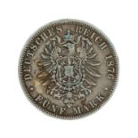 Deutsches Kaiserreich / Hessen - 5 Mark 1876/H, Grossherzog Ludwig III.,
