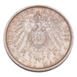 Fürstentum Schwarzburg-Sondershausen - 2 Mark 1905/A, Zum 25-jährigen Regierungsjubiläum,