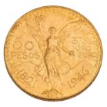 Mexiko/GOLD - 50 Pesos 1946,