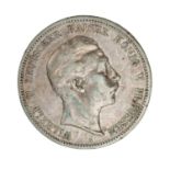Preussen/Silber - 5 Mark 1896/A, Wilhelm II.,