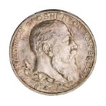 Dt. Kaiserreich /SILBER - Baden, Friedrich I. (1852-1907), 5 Mark 1902