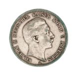 Preussen/Silber 5 Mark 1888/A, Wilhelm II.,