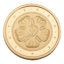 BRD/GOLD - 50 Euro GOLD fein, Lutherrose 2017-J