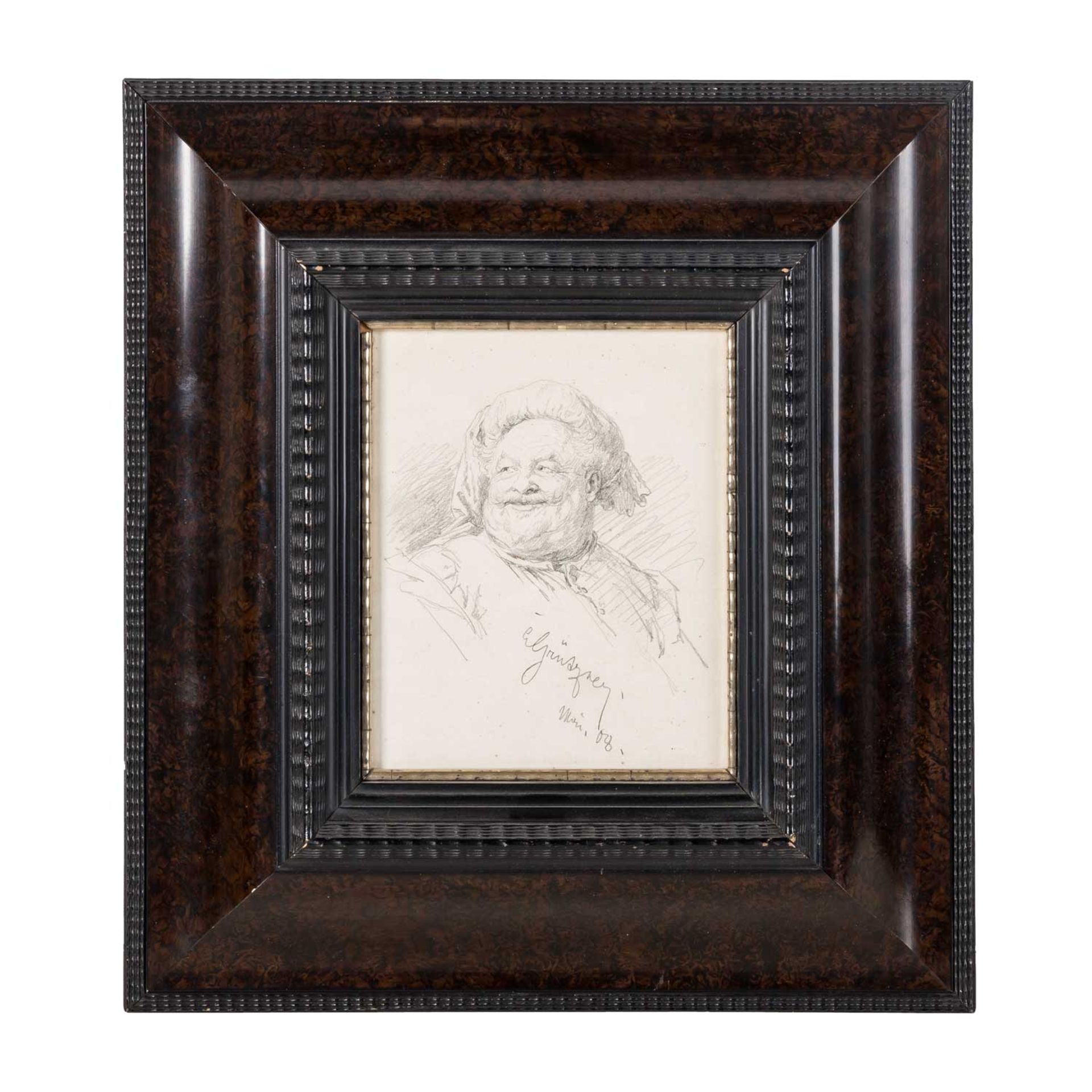 VON GRÜTZNER, EDUARD (1846-1925) "Falstaff" - Bild 2 aus 6