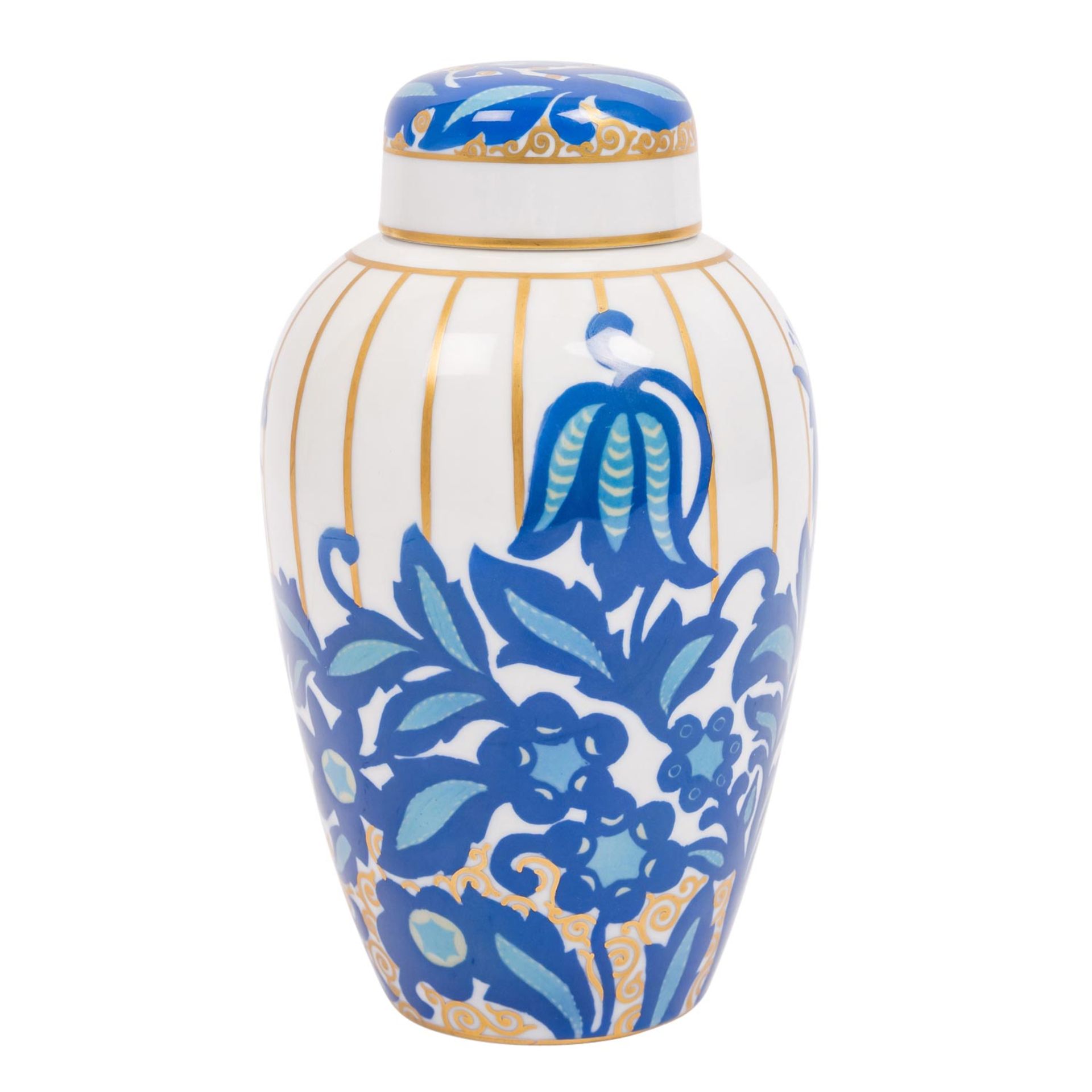 ROSENTHAL Jugendstil Deckelvase "Rosari", um 1910. - Bild 2 aus 7