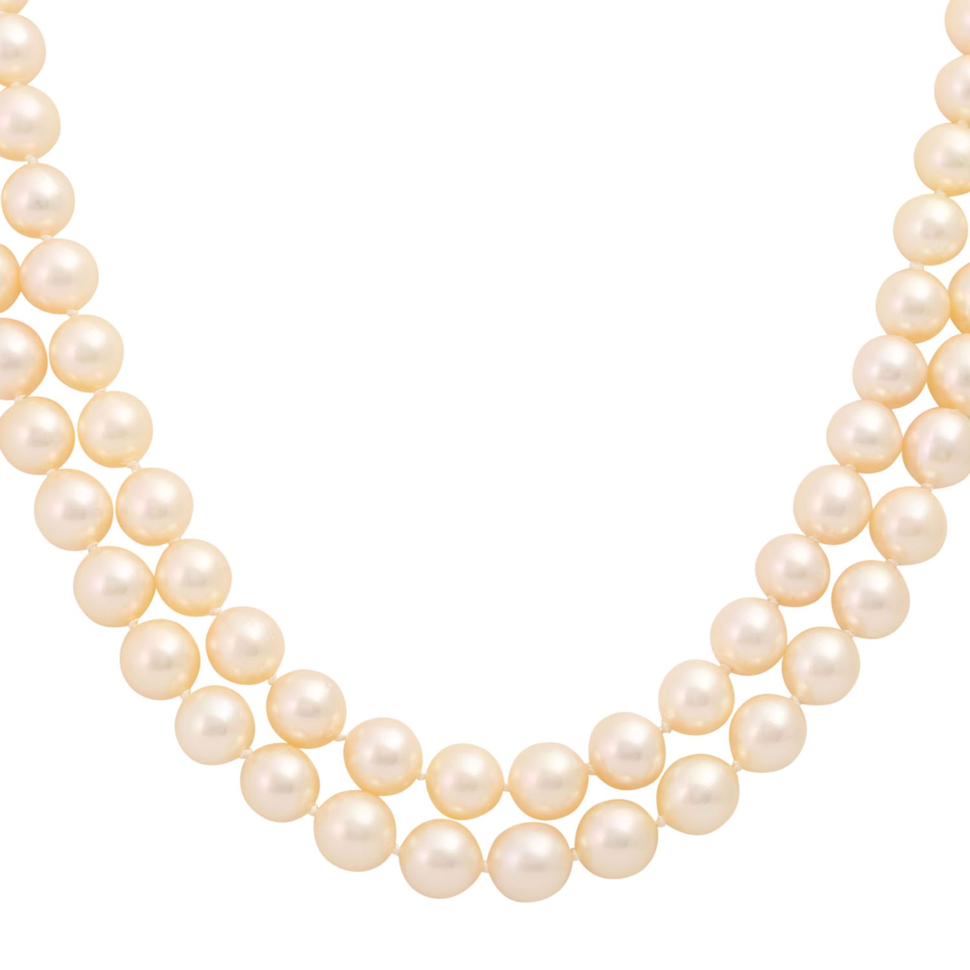 Lange Perlenkette - Bild 2 aus 4